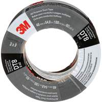 Ruban adh&eacute;sif tout usage DT8, 8 mils, Noir, 48 mm (2") x 55 m (180') Distribution Jean Lapalme