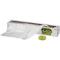 Overspray Protective Sheeting & Tape Kit, 400' L x 16' W, Plastic Distribution Jean Lapalme