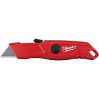 Self-Retracting Knife, 3/4", Steel, Metal Handle Distribution Jean Lapalme
