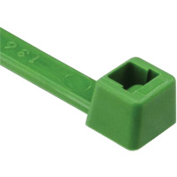 T Series Cable Ties, 8" Long, 50 lbs. Tensile Strength, Green Distribution Jean Lapalme
