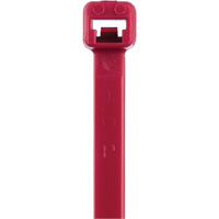 T Series Cable Ties, 8" Long, 50 lbs. Tensile Strength, Red Distribution Jean Lapalme