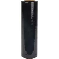 Stretch Wrap, 80 Gauge (20.3 micrometers), 18" x 1500', Opaque Black Distribution Jean Lapalme