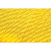 1/2" Braided Yellow Rope, Polypropylene, 335' Distribution Jean Lapalme