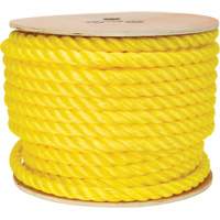 Braided Yellow Rope, Polypropylene, 144' Distribution Jean Lapalme