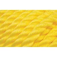 Braided Yellow Rope, Polypropylene, 144' Distribution Jean Lapalme