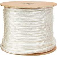 Braided White Rope, Nylon, 250' Distribution Jean Lapalme
