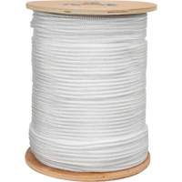 Braided White Rope, Nylon, 250' Distribution Jean Lapalme