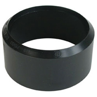 Pipe Adapter Bushing, 3", Plastic Distribution Jean Lapalme
