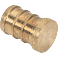 Lead-Free Pipe Plug, Pipe, 1/2" Dia., Brass Distribution Jean Lapalme