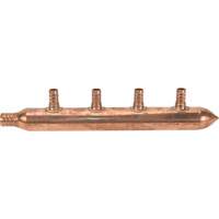 Four Branch Manifold, 3/4" Dia., Copper Distribution Jean Lapalme