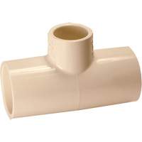 Flowguard Gold&reg; Tee Fitting, Reducing, CPVC, 3/4" x 3/4" x 1" Distribution Jean Lapalme