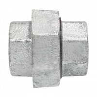 Union Pipe Fitting, 1/8", Galvanized Iron, FPT Distribution Jean Lapalme