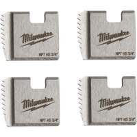 Matrices de tuyauterie portables NPT, Pour tuyau de 3/4", Acier rapide Distribution Jean Lapalme