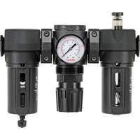 Filter, Regulator & Lubricator Modulair 300 with Manual Drain & Standard Bowl, 3/8" NPTF Distribution Jean Lapalme