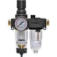 Filter/Regulator & Lubricator with Gauge Modulair 200, 1/4" NPTF Distribution Jean Lapalme