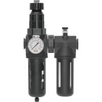 Filter/Regulator & Lubricator Modulair 400 with Gauge & Standard Bowl, 1/2" NPTF Distribution Jean Lapalme