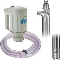 Trousse de pompe pour baril PFS-40 avec moteur M3V, Acier inoxydable Distribution Jean Lapalme