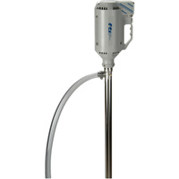 Trousse de pompe pour baril &eacute;tanche TTS-40 avec moteur M7T, Acier inoxydable Distribution Jean Lapalme