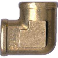 Forged 90° Elbow Pipe Fitting, FPT, Brass, 1/2" Distribution Jean Lapalme