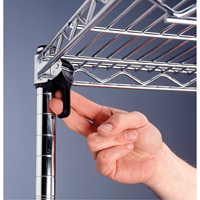 &eacute;tag&egrave;res super ajustables Super Erecta, 4 Tablettes, 36" la x 62-9/16" h x 18" p Distribution Jean Lapalme