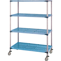 &eacute;l&eacute;ment de rayonnage , 4 Tablettes, 36" la x 68" h x 18" p Distribution Jean Lapalme