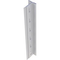 Montant en T pour rayonnage enclenchable Interlok, Acier, Hauteur 112" Distribution Jean Lapalme