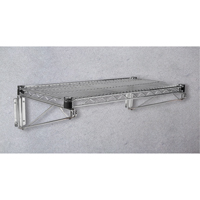 Direct Wall Mount for Chromate Wire Shelving Distribution Jean Lapalme