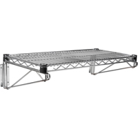 Direct Wall Mount for Chromate Wire Shelving Distribution Jean Lapalme