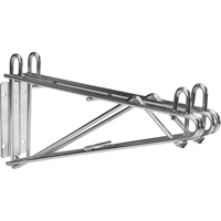Direct Wall Mount for Chromate Wire Shelving Distribution Jean Lapalme