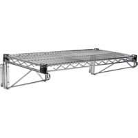 Ensemble d'&eacute;tag&egrave;re murale en treillis, Simple Support, 200 lb Capacit&eacute;, 14" p Distribution Jean Lapalme