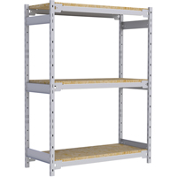 Étagère-classeur de grande largeur, Acier, 3 Tablettes, 42" la x 18" p x 60" h RN002 | Distribution Jean Lapalme