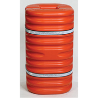 Protecteur de colonne, Ouverture int&eacute;rieure 6", 24" lo x 24" la x 42" h, Orange Distribution Jean Lapalme