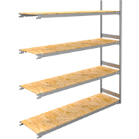 &eacute;tag&egrave;re-classeur de grande largeur, Acier, 4 Tablettes, 72" la x 18" p x 84" h, Ensemble Ajout Distribution Jean Lapalme