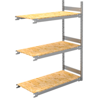 Étagère-classeur de grande largeur, Acier, 3 Tablettes, 42" la x 18" p x 60" h, Ensemble Ajout RN140 | Distribution Jean Lapalme