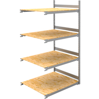 &eacute;tag&egrave;re-classeur de grande largeur, Acier, 4 Tablettes, 42" la x 32" p x 84" h, Ensemble Ajout Distribution Jean Lapalme