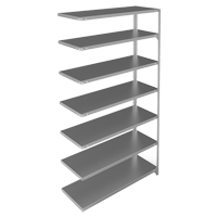 &eacute;l&eacute;ment de rayonnage, Acier galvanis&eacute;, Montant &agrave; fente, Capacit&eacute; 275 lb, 48" la x 84" h x 18" p Distribution Jean Lapalme
