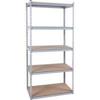 Rayonnage robuste, Acier, Sans boulons, Capacit&eacute; 1200 lb, 48" la x 72" h x 18" p Distribution Jean Lapalme