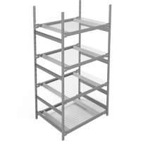 Wide Span Storage Shelving, Boltless, 1340 lbs. Capacity, 42" W x 84" H x 32" D Distribution Jean Lapalme