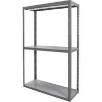 &eacute;tag&egrave;re robuste, Acier, Boulonn&eacute;, Capacit&eacute; 3000 lb, 36" la x 72" h x 18" p Distribution Jean Lapalme