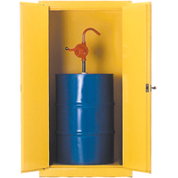 Drum Safety Cabinets, 55 US gal. Cap., Yellow Distribution Jean Lapalme