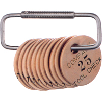 Anneaux fendus pour &eacute;tiquettes, 3", Acier Distribution Jean Lapalme