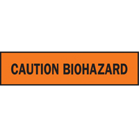 Rubans pour barricades, Anglais, 3" la x 1000' lo, 3,5 mils, Noir/orange Distribution Jean Lapalme
