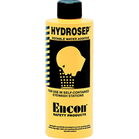 Additif pour traitement de l'eau Hydrosep pour poste de douche oculaire autonome pressuris&eacute;e, 8 oz Distribution Jean Lapalme