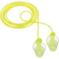 E-A-R Tri-Flange Reusable Earplugs, Corded, Bulk - Polybag, 26 dB NRR, One-Size Distribution Jean Lapalme