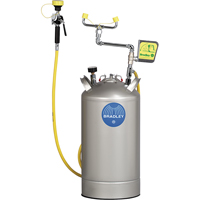Douche oculaire portative, Pressuris&eacute;, Capacit&eacute; 15 gal., Conformit&eacute; ANSI Z358.1 Distribution Jean Lapalme