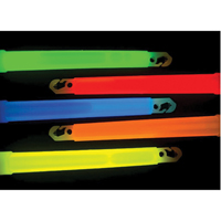B&acirc;tons de s&eacute;curit&eacute; luminescents Cyalume 6", Rouge, Dur&eacute;e 30 min Distribution Jean Lapalme