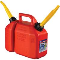 Combo jerrican essence/huile, 2,17 gal. US/8,25 L, Rouge, Conformes aux normes CSA/ULC Distribution Jean Lapalme