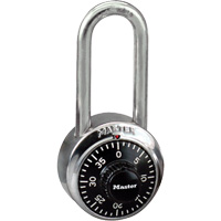 Padlock, Combination, Hardened Steel, 1-7/8" Width Distribution Jean Lapalme
