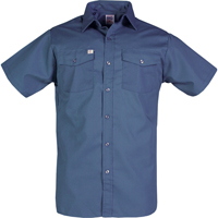 Chemises de travail, Hommes, Petit, Bleu marine Distribution Jean Lapalme
