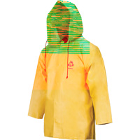 Manteau imperm&eacute;able Neo-slick r&eacute;sistant aux produits chimiques & &agrave; l'acide, Petit, Jaune, N&eacute;opr&egrave;ne Distribution Jean Lapalme